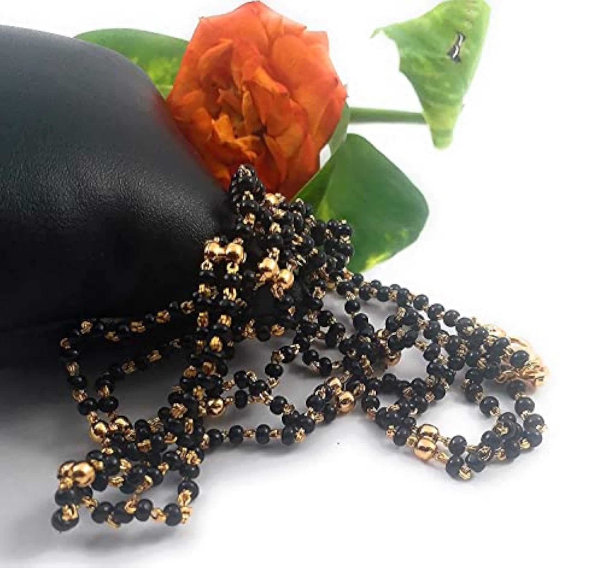 Women's Gold-Plated Mangalsutra Pendant Jewelry, Marital Collection
