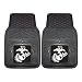 Fanmats Military 'Marines' Vinyl Heavy Duty Car Mat - 2 Piece