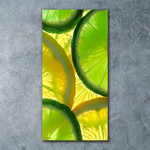 Image tableau photo décorative panoramique Tulup 60x120 cm cuisine vert