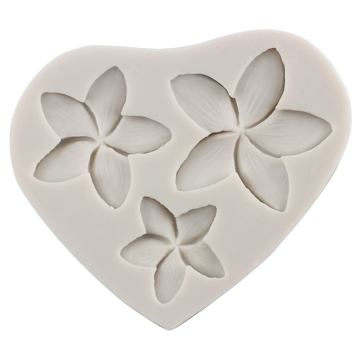 Frangipani Fondant-Silikonformen – Für Kuchendekoration, Blütenpaste, Schokolade & Mehr