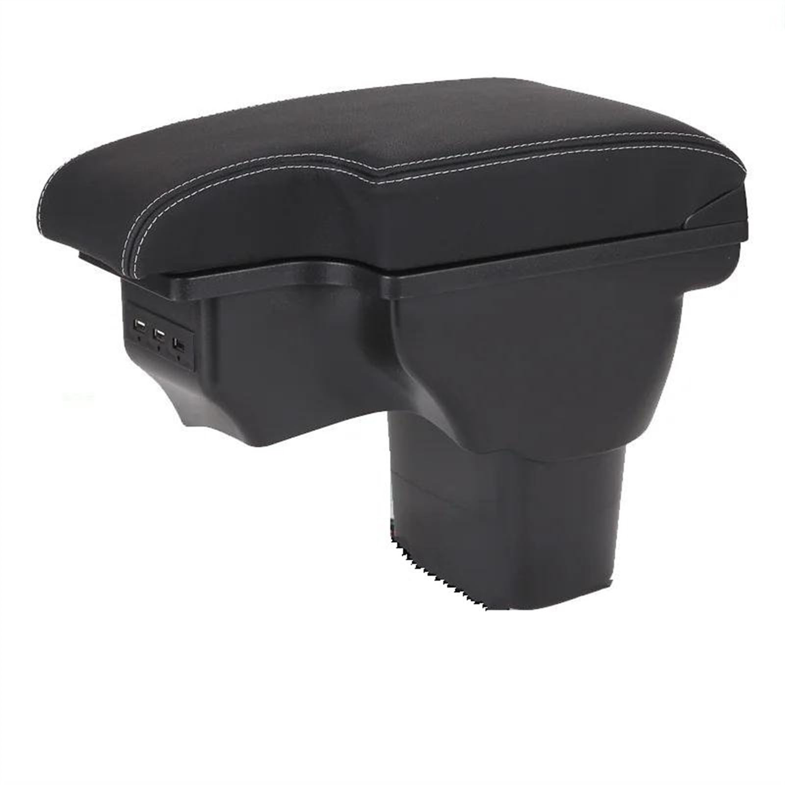 NOHEEU Armrest Box Car 2010-2019 Accessories Interior Details Storage Retrofit Parts For Juke(B3 White line Corium)
