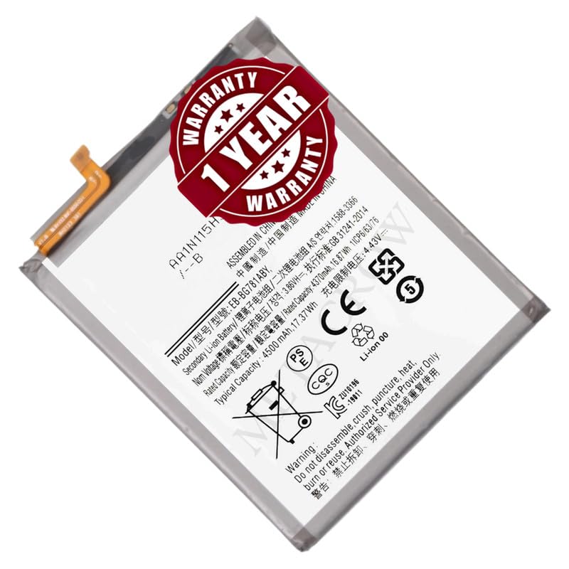 Image of Original EB-BG781ABY Battery Compatible for Samsung Galaxy A52 (4G /5G) | A52s | F52 5G | S20 FE (4G /5G) - (4500mAh) - 1 Year Warranty JK1