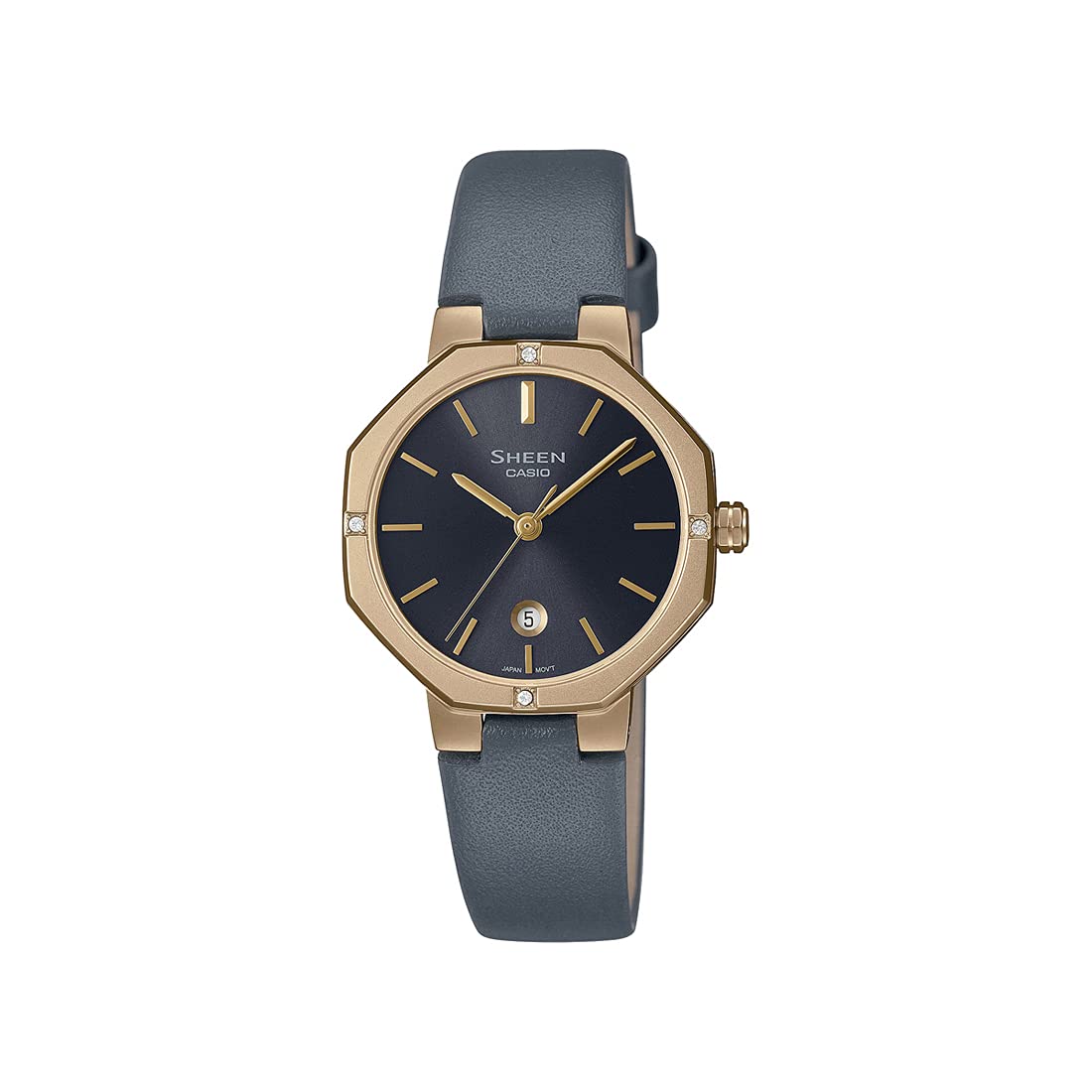 Casio Analog Black Dial Womens Watch-SHE-4543GL-8AUDF (B09H2XC9RY) Amazon Price History, Amazon Price Tracker
