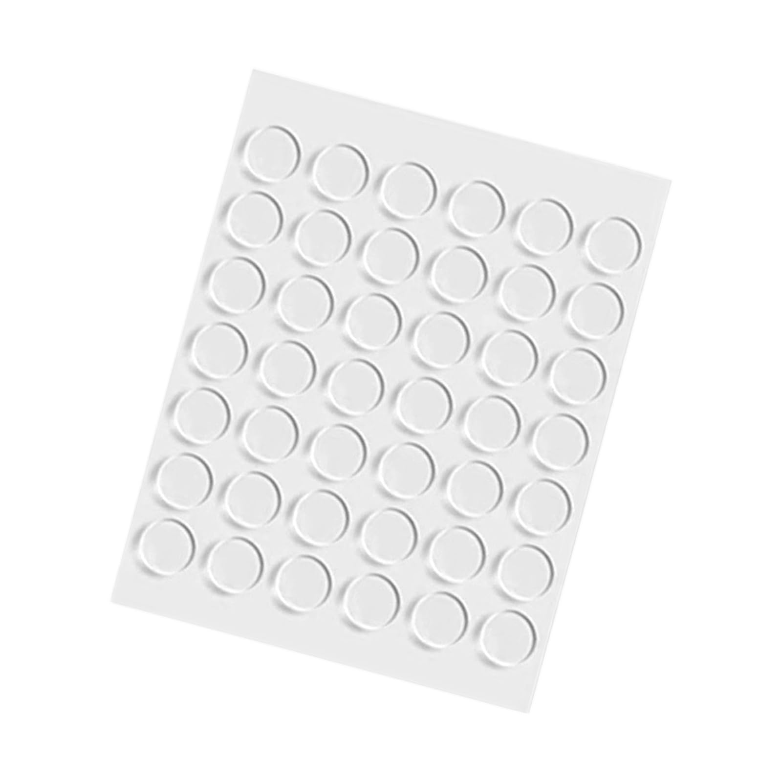 Xagmodshn Circular Invisible Strong Grip Sticky Patches Removable Car Interior Decors Washable Windshield Stickers For Collectibles Clear Car Decoration Adhesive