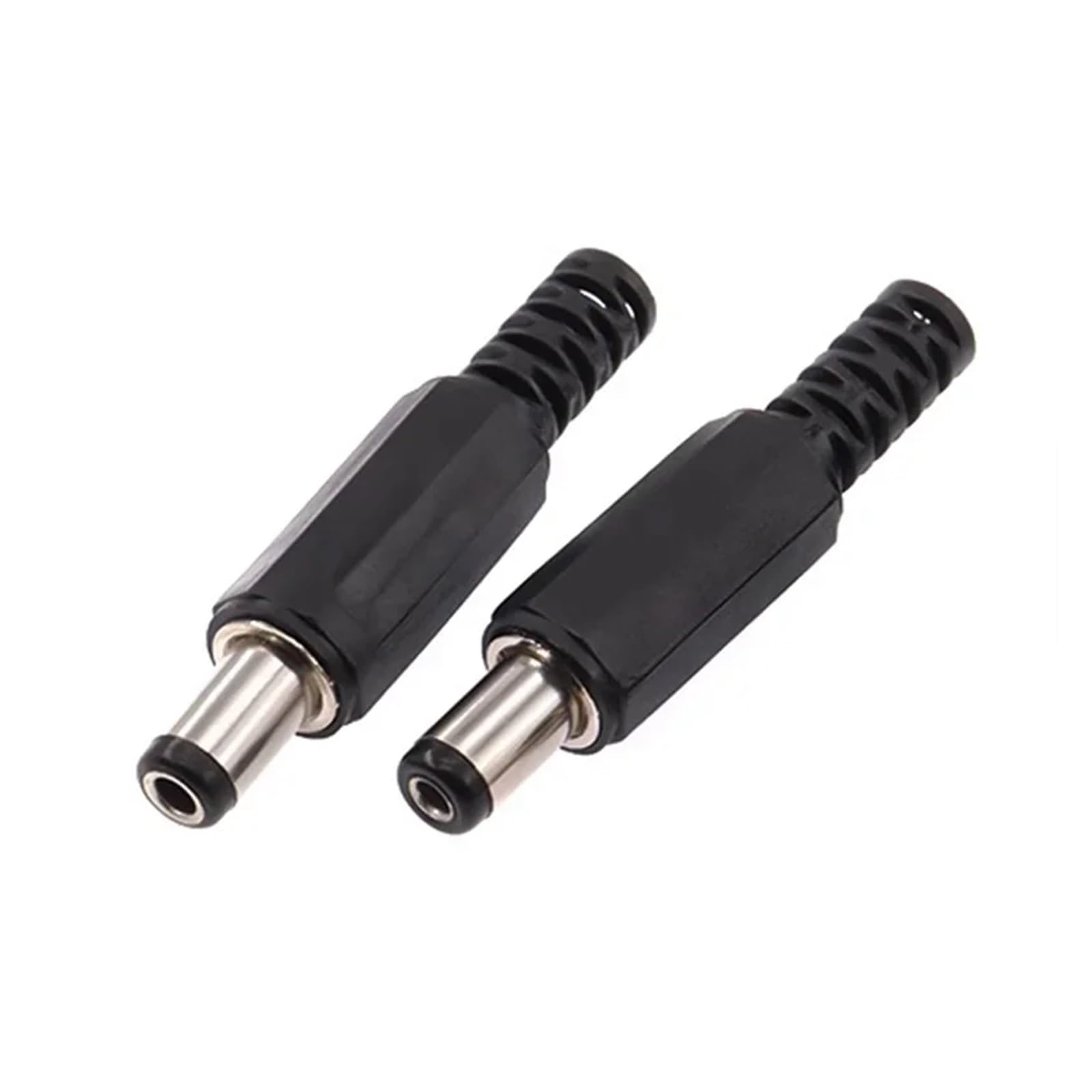 Lot de 5, 20 ou 100 connecteurs d'alimentation CC mâles 5,5 x 2,5 mm, à souder, 5,5 x 2,1 mm(5.5 X 2.5 X 9MM,250PCS)