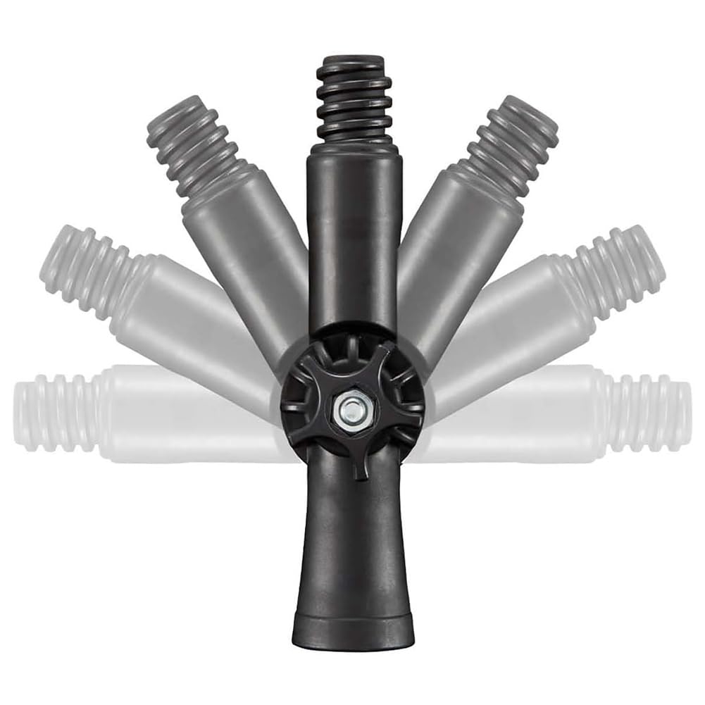 pofaa for Threaded Extension Pole Adapter Rotatable Angle Adaptor for Threaded Extension Pole Attachments