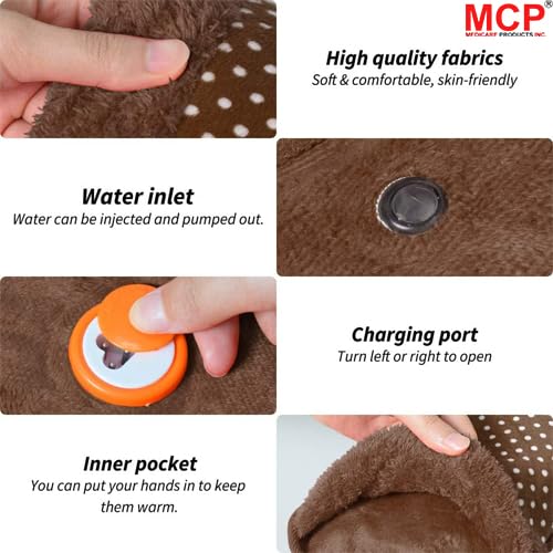 MCP Healthcare Heating Bag for Quick Pain Relief: Electric and Hot Water Options Hot Water Bags Velvet Heating Pad Pouch (Assorted Color) MCP Healthcare Heating Bag for Quick Pain Relief: Electric and Hot Water Options Hot Water Bags Velvet Heating Pad Pouch (Assorted Color)