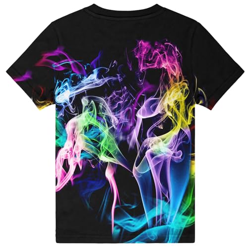 Image of Hgvoetty Boys Girls Graphic T-Shirts Kid 3D Casual Tops Tees for 6-16 Years