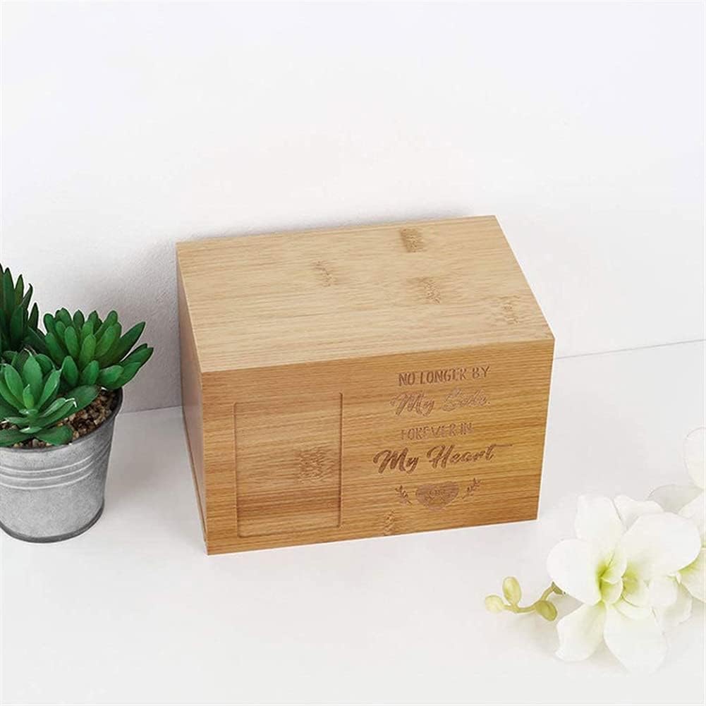 PET URN Pet Urns Pet Wooden Urns for Dogs or Cats Handmade Bamboo and Wood Crafts Ash Urns for Dogs for Pet Cats Dogs Urns Etc