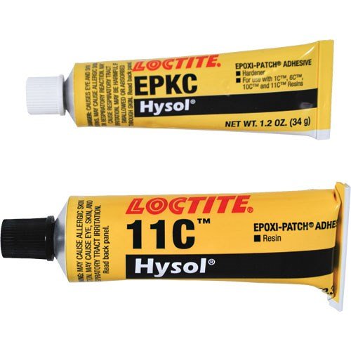 Loctite 1373435 11C Hysol Two Component Epoxy Adhesive, 4 oz. Tube -2 pack