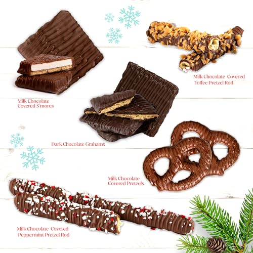 image for Astor Chocolate Winter Christmas Gift Basket Chocolate Stocking Stuffe