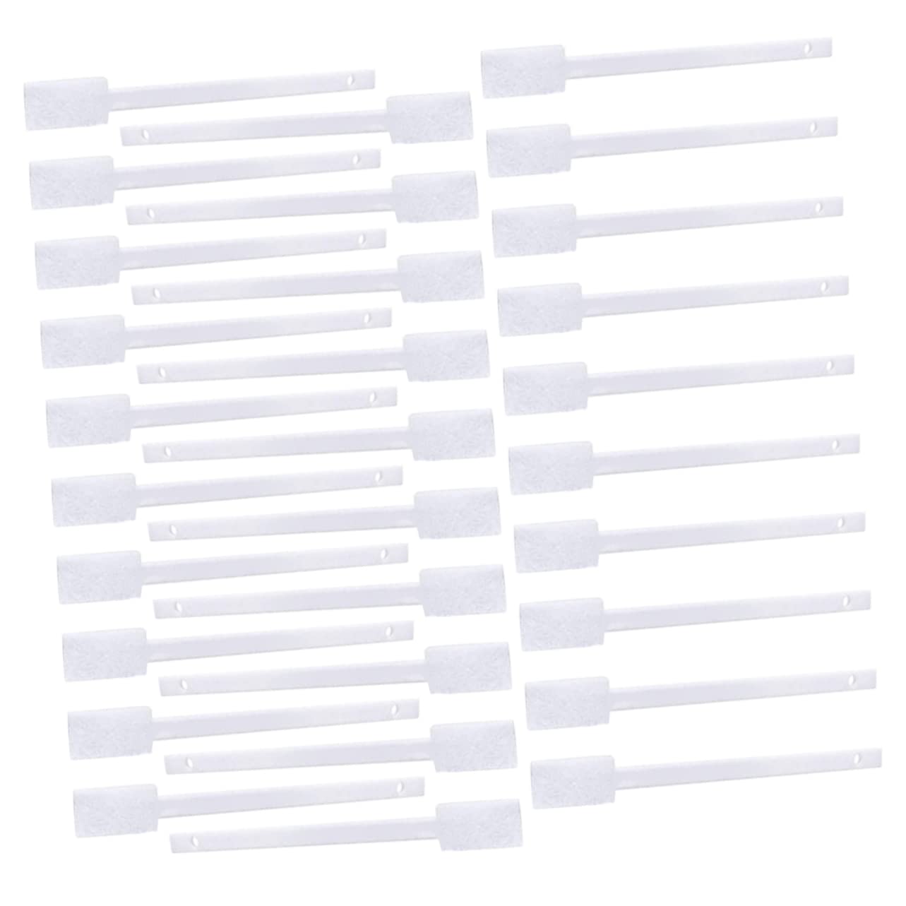 VALICLUD 5 Ensembles Ensemble De Brosses De Nettoyage Écart Brosse pour Nettoyer Les Petits Espaces Faire Le Ménage Jointoyer Nettoyeur Poil Blanche PP 30 Pièces * 5