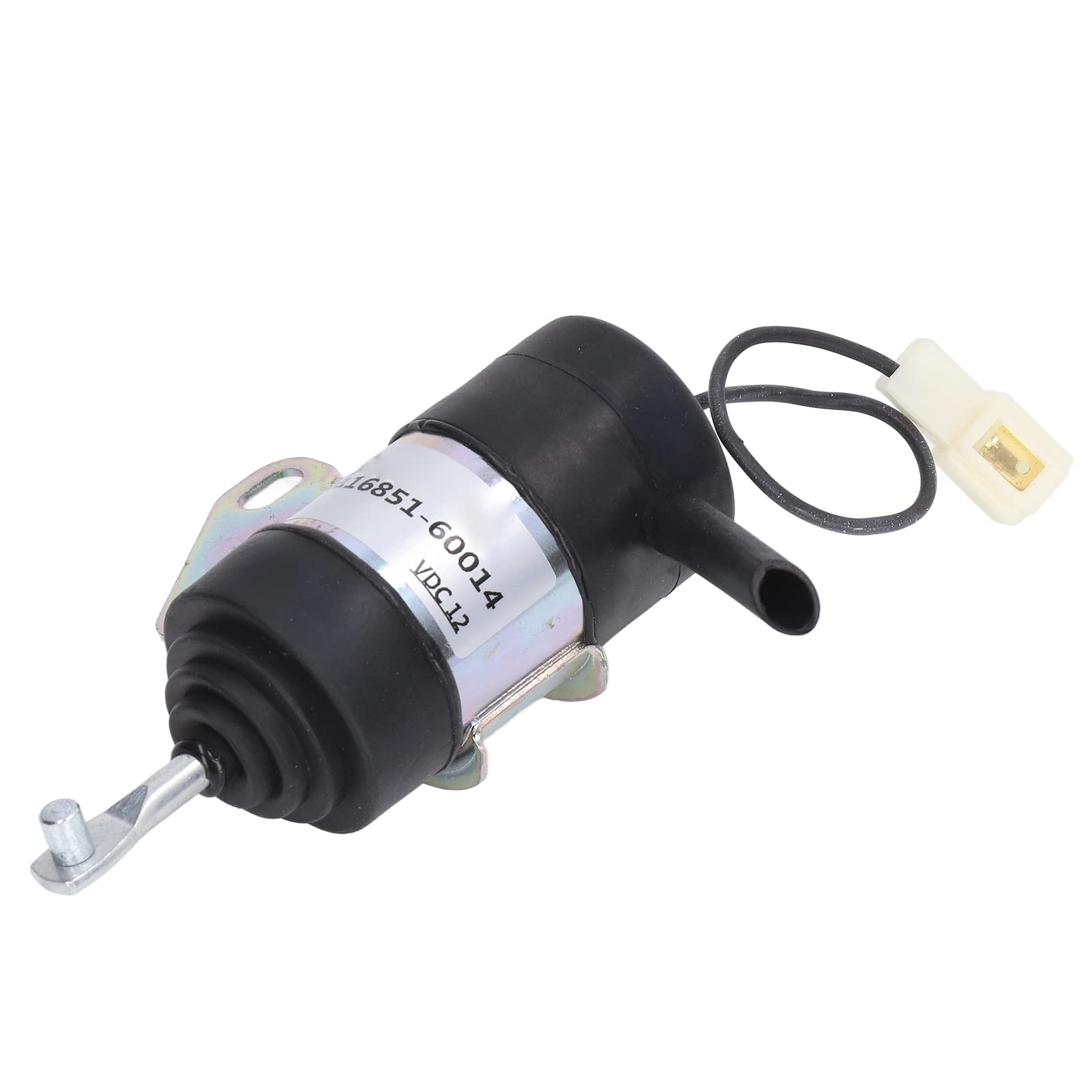 FLEXMAN Solenoide de Corte de Combustible, Solenoide de Cierre de Combustible, Kit de Repuesto de Micro Solenoide de Válvula de Relé de Parada de Motor de Combustible Diésel de 12 V