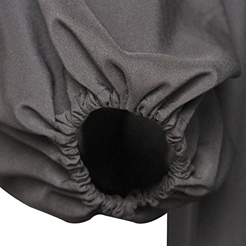 Premium Black Baptismal Robe - 57 (6'0"-6'2")2