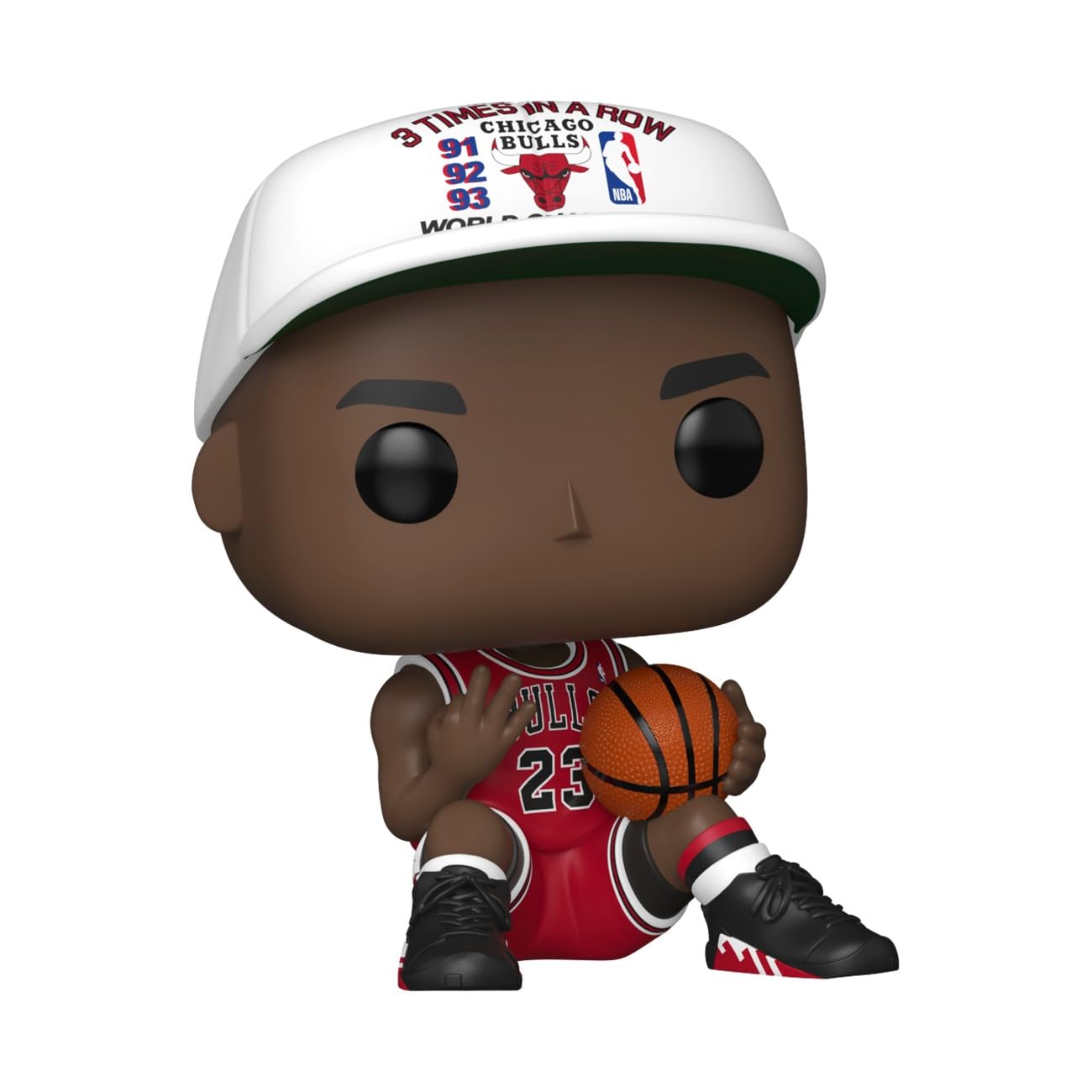 Funko POP! NBA: Chicago Bulls, Michael Jordan, 3 in a Row, Collectable Vinyl Figure, Gift Idea, Official Merchandise - Image 2