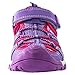 TZJS Girls Boys Sandals Kids Closed Toe Outdoor Hiking Sandal Lightweight Athletic Adjustable Straps Summer Shoes for Toddler/Little Kid(Purple,11.5)