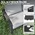 VONZOY Aluminum Patio Furniture Set, 10 Piece Metal Outdoor Furniture Set, Patio Set with Waterproof Covers for Backyard Garden?Dark Grey&Light Grey?