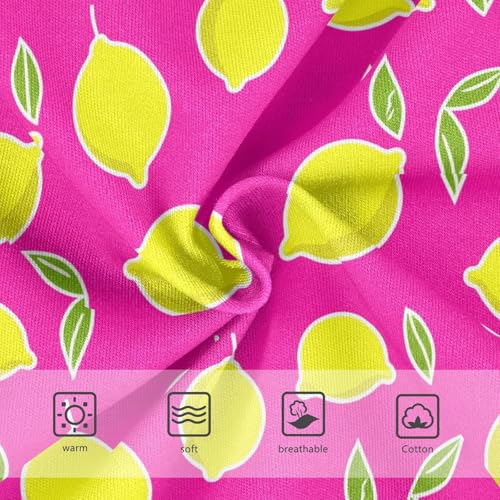 Fruit Lemon Pink Toddler Girls's Underwear 2T 23029003