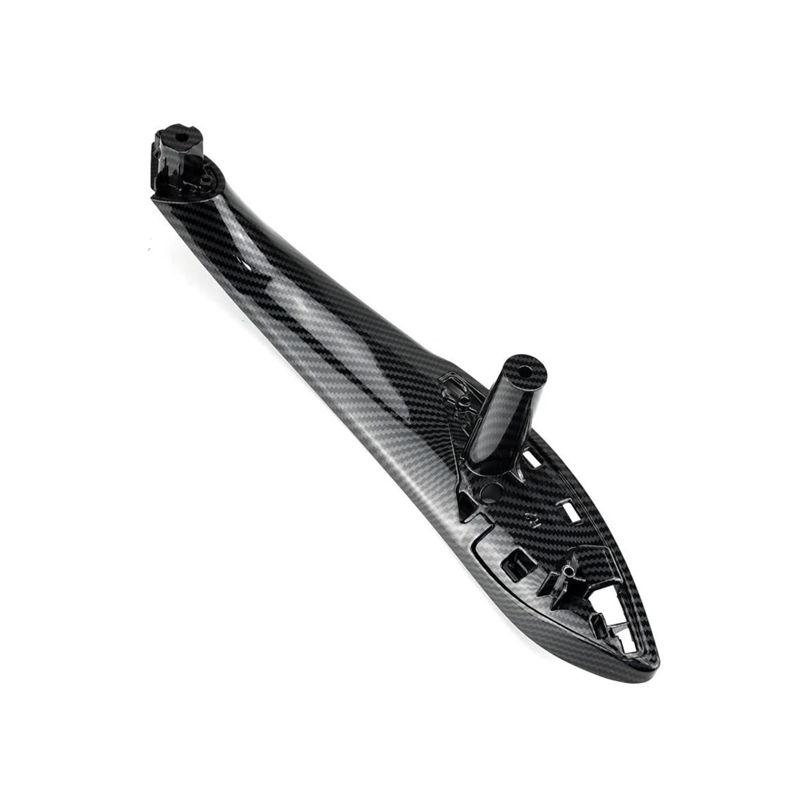 Zhannuobhd Carbonf-Rear-Right Car Door Pull Handle For Bmw For F30 For F80 For F31 For F32 For F34 For F35 Interior Door Handles Car Inner Handle Trim Pull Grab(Carbonf-Rear-Right)