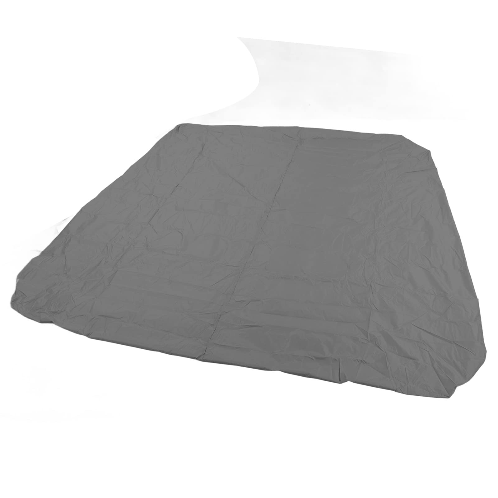 TANIQIACA Square SPA Cover, 190 Silver Coated Polyester Taffeta, Weather Hot Tub Cover Protector, for Outdoor Bathtub, with Foldable Multifunctional Features (Grey)