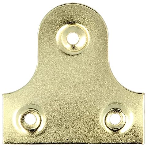 Heavy Duty Brass Picture Hanging Brackets Cover