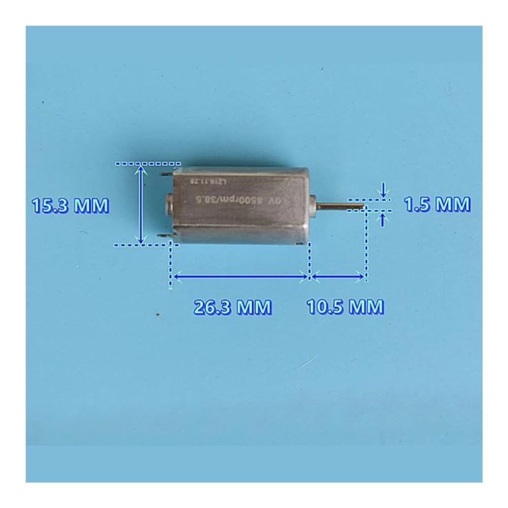 POWTAXBJGD DC 3.7V-6V 15000RPM DC Electronic Starter Precious Metal Brush for for Hobbies Smart Car Electronic Starter Small 050 Electronic Starter