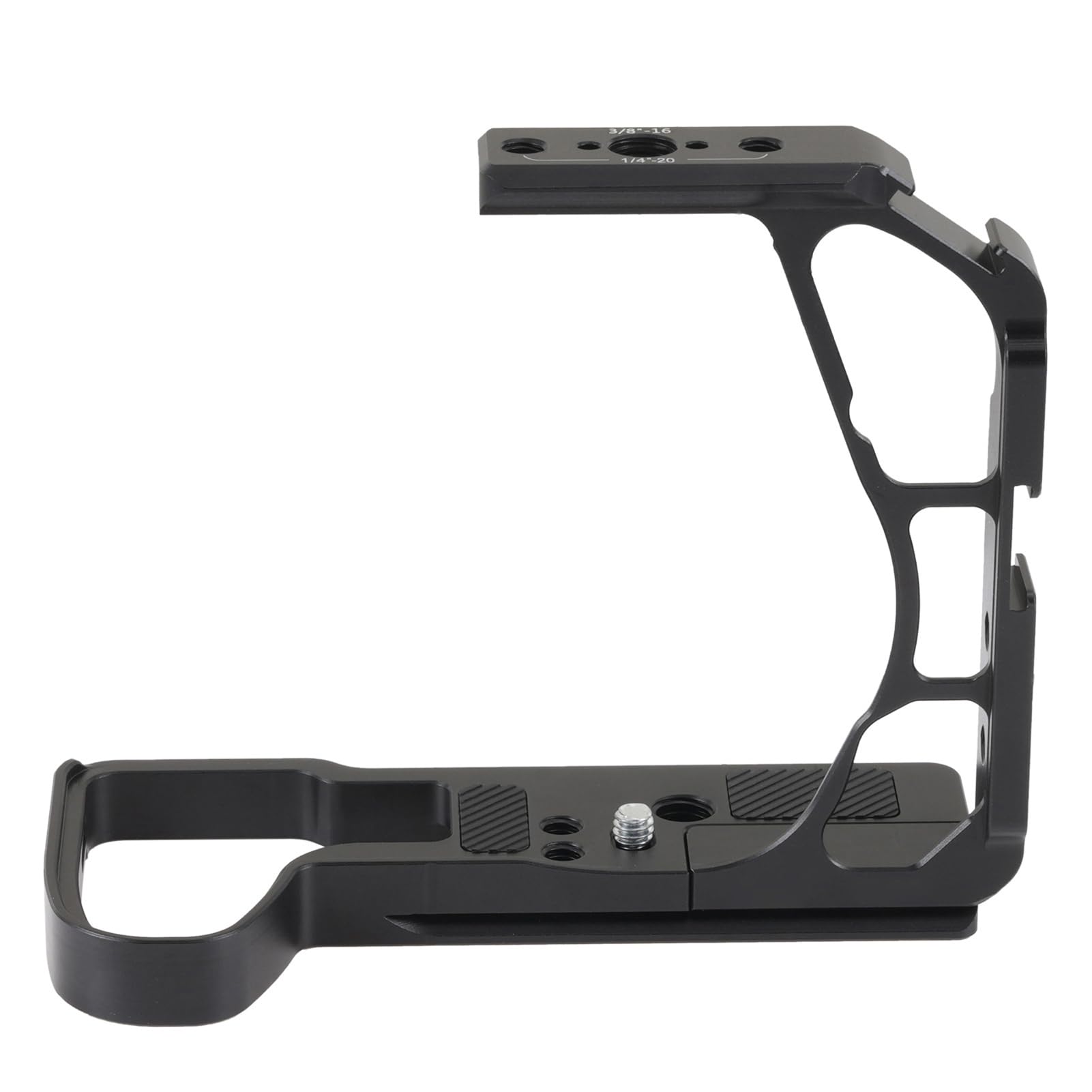 Akozon Półklatka do Aparatu Pasująca do S1R II/S1 II/S1 IIE z płytką Arca 1/4 3/8 Gwinty Stabilizatora Statywu