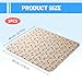 Puppy Pads with Pheromones, Reusable Washable Pet Training Pads, Leak-Proof Odor Control for Indoor Use, Car Seat and Furniture Protection, 15.75 x 23.62 Inches Brown