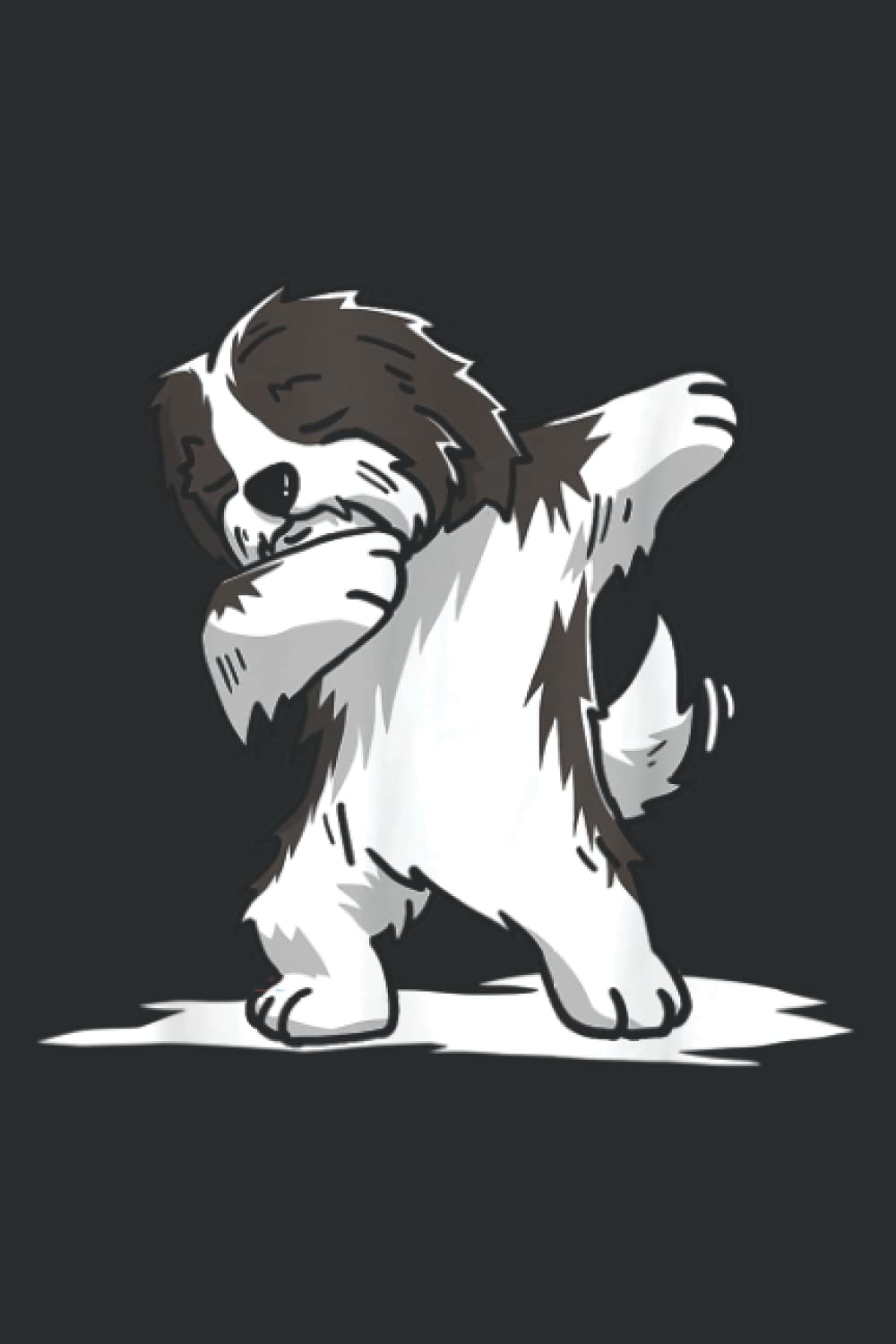 Cute Dabbing Havanese Dog Funny Dab Dance Gif: Lined Journal Notebook, 6x9 Inch, 120 Pages