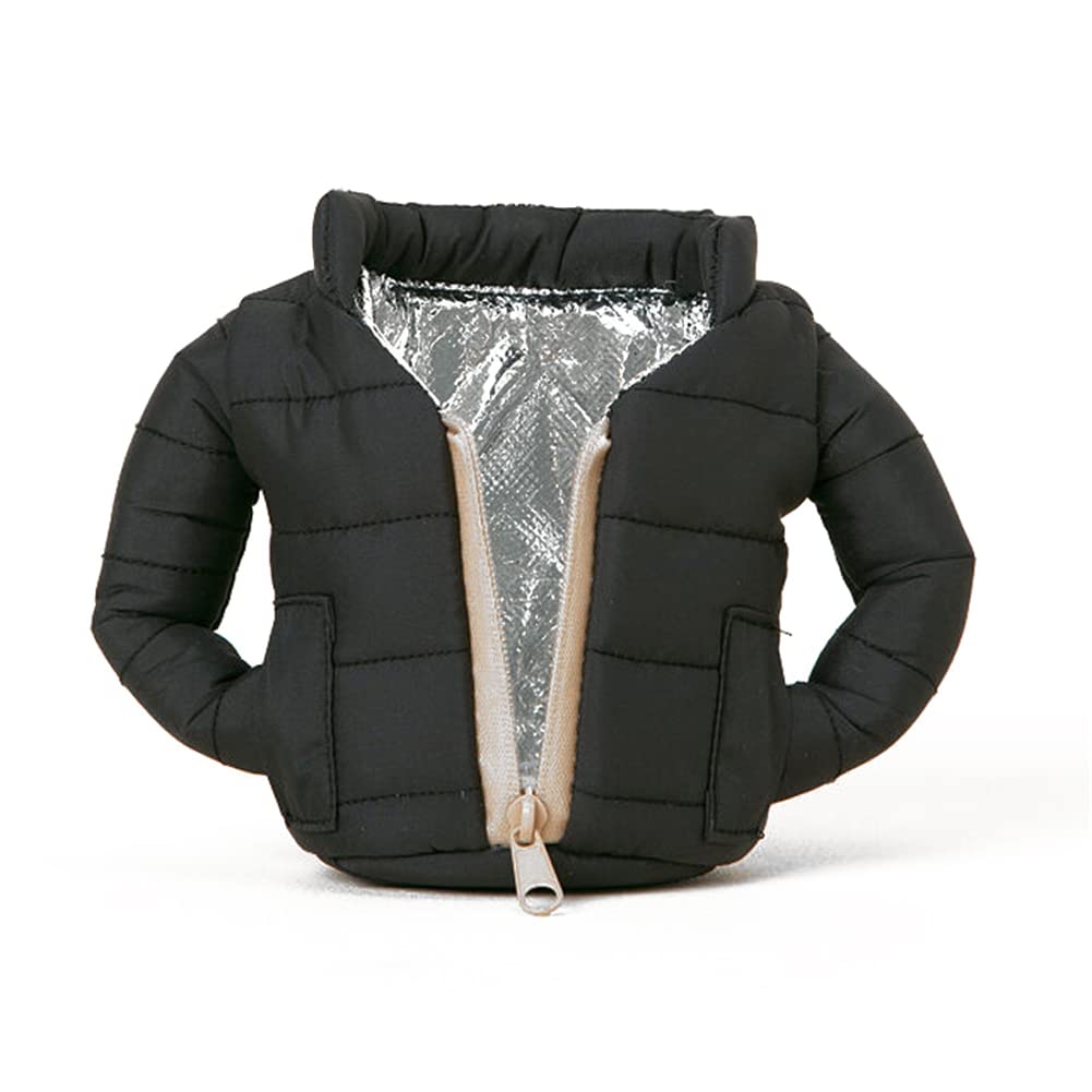 Ubervia Crepe Makers - 12ounce Beer Clothes Drink Can Protective Cover Handicraft Gift Coat Down Jackets Cup Cover Home Bar Decoration-picture-24