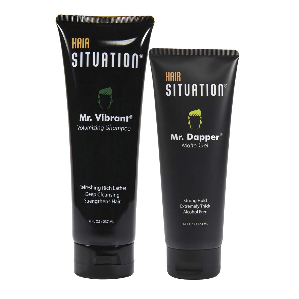 Hair Situation Mr. Dapper Matte Gel & Mr. Vibrant Volumizing Shampoo