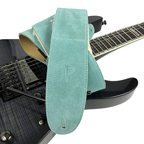 Perri’s Leathers Ltd Sangle de guitare réglable en daim pour guitare acoustique/basse/électrique Fabriquée au Canada - Les Beatles, Paul McCartney, John Lennon, RIngo Starr, George Harrison Perri's Leathers Ltd Sangle de guitare réglable en daim pour guitare acoustique/basse/électrique Fabriquée au Canada – Image 5