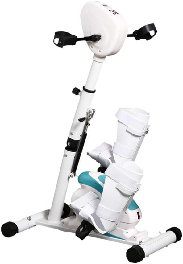 Electric Pedal Exerciser, Exercise Bike Stationary, Adjustable Height Arm & Leg Indoor Fitness Training Maine, Physical Therapy Hemiplegia Rehabilitation Training Bike Ma
