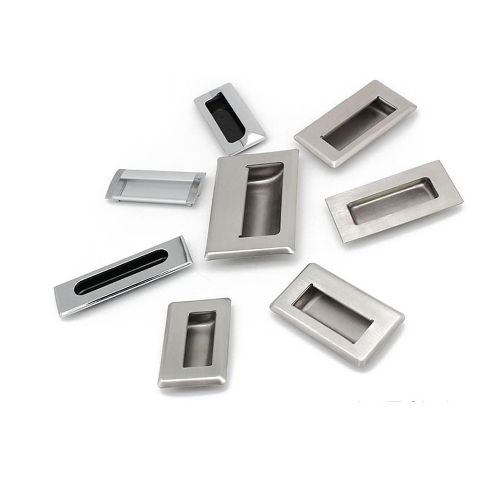 Poignée de traction dissimulée en alliage d'aluminium durable