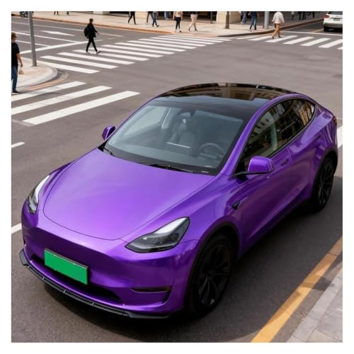Kit lame avant Tesla Model Y aspect carbone diffuseur de pare-choc premium - 5