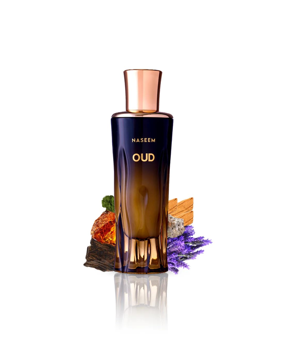 Naseem Oud Aqua Perfume Alcohol Free With Composition Of Floral Oud Saffron Long Lasting Arabian Fragrance For Unisex, Liquid Extrait De Parfum, 80ml