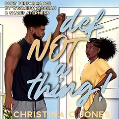 Definitely NOT a Thing Audiolibro Por Christina C. Jones arte de portada