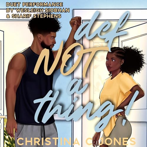 Definitely NOT a Thing Audiolibro Por Christina C. Jones arte de portada