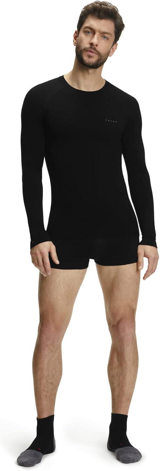 FALKE Men's Wool Tech. Light Base Layer Top, 1 Piece - Image 8