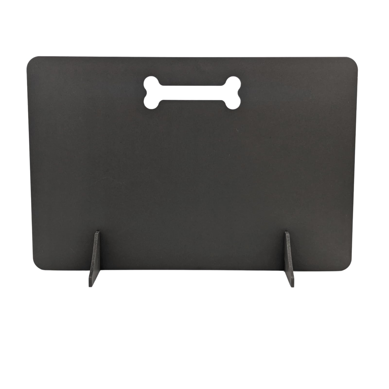 Dog Stopper – Wooden Freestanding Pet Gate | No-Drill Dog Barrier for Stairs, Doorways & Hallways | Modern, Portable, and Screwless Pet Divider for Home & Travel - Black 40x75cm
