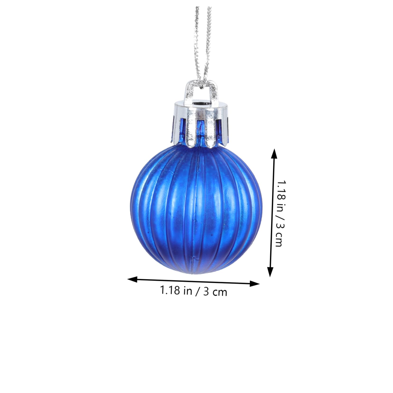 48 Palline Di Natale Colorate In Plastica – Decorazioni Albero Fai Da Te Per Vacanze E Feste (6 Colori, 3 Cm)