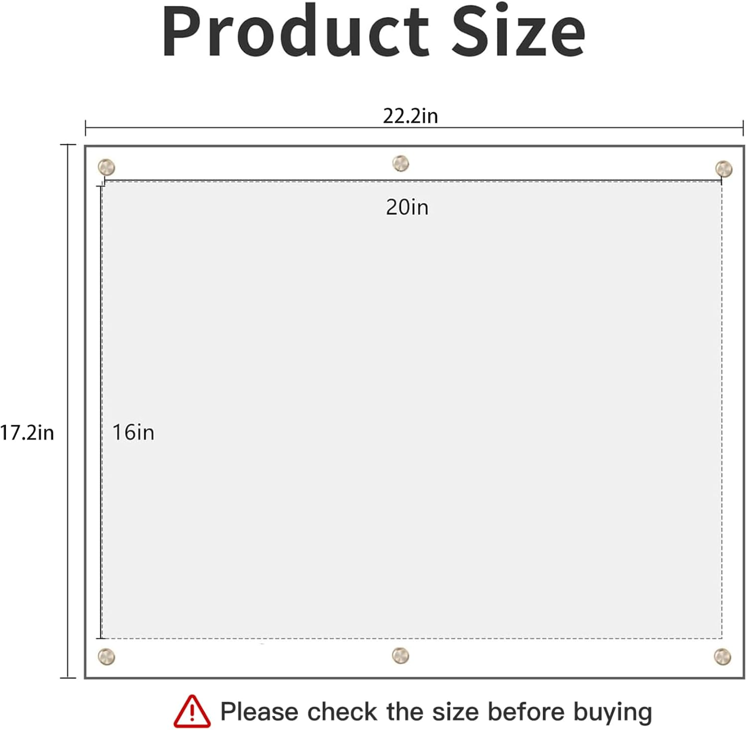 kalami 16x20 clear acrylic wall mount picture frame self adhesive, no drill holes floating frameless large photo frame for paintings portrait landscape poster or other artworks 1 16 x 20 in