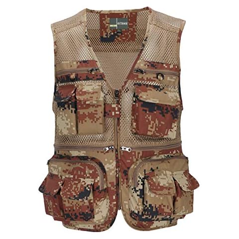 Chaleco de Pesca Multi-Bolsillo KTWOLEN para Hombres Cover