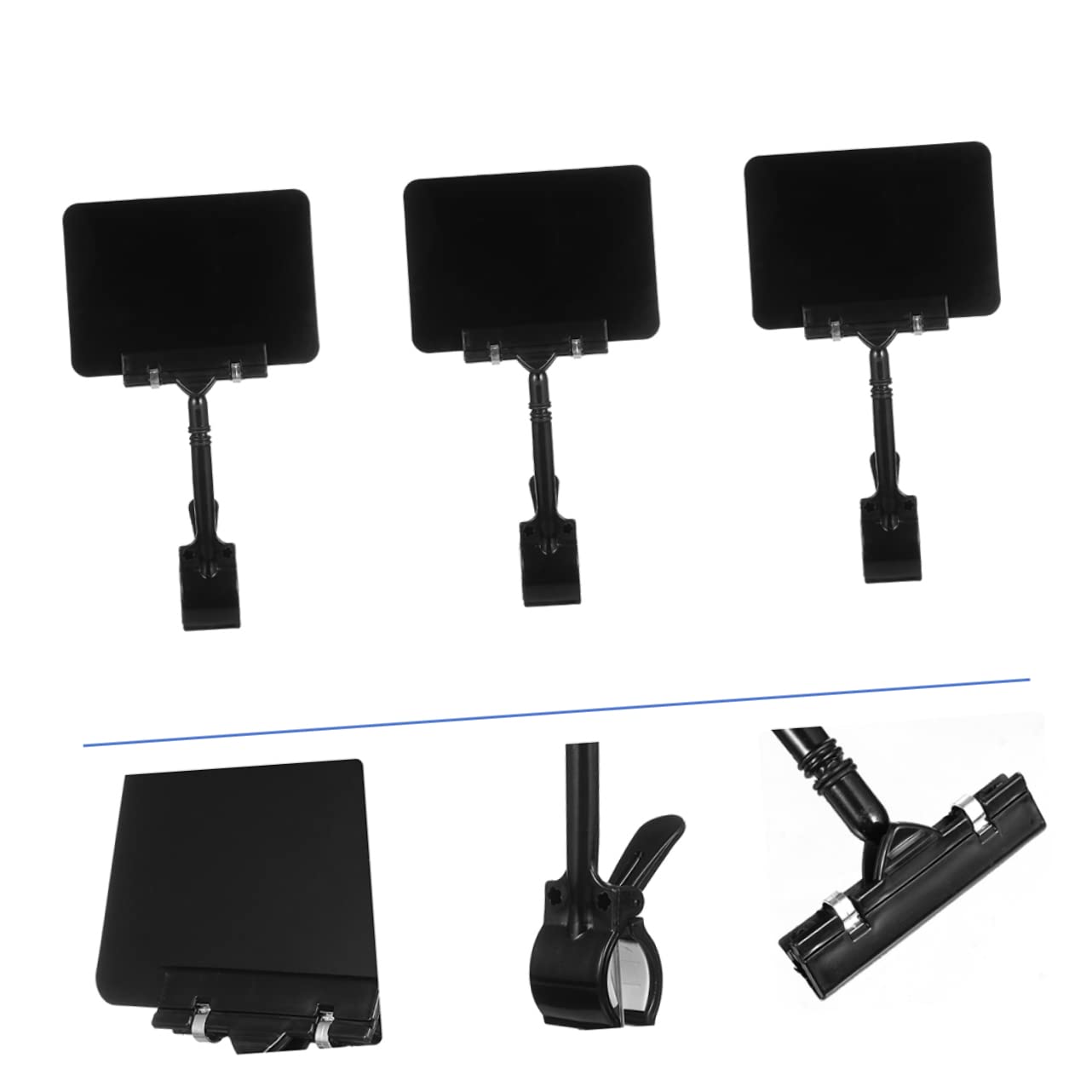 HOMSFOU 2 Set Per Etichette Display Per E Per Supermercati E Negozi Resistente E Per Esposizione 4 Pezzi * 2
