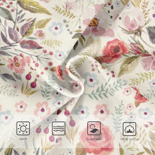 Boys' Exclusive Briefs Toddler Underwear 95% Combed Cotton Boxerbriefs 2T Rose Pattern 473