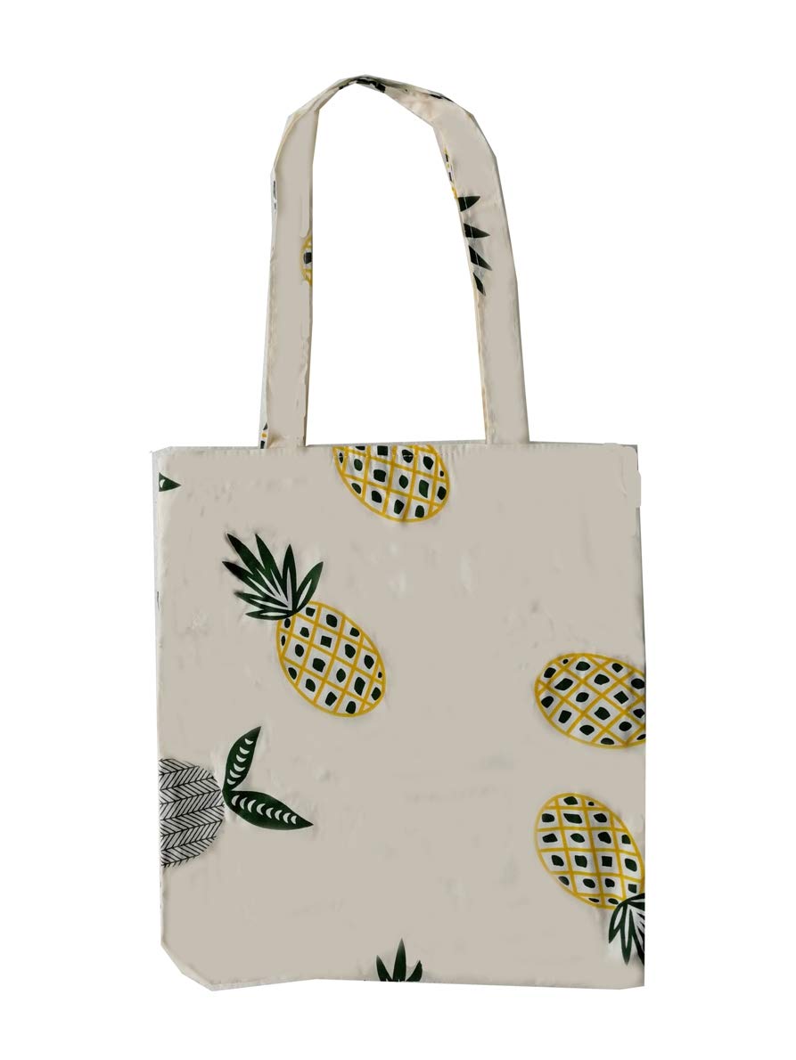 Chezi unisex-child Tote-shoulder Bag Beige Size: Medium