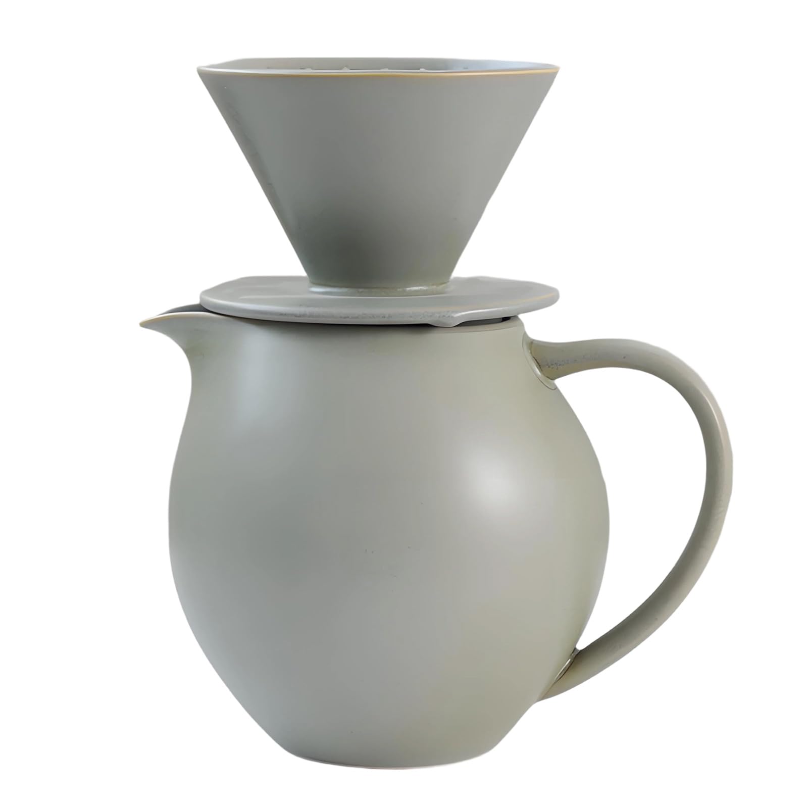 ZEPFJHE Brewer with Large Carafe and Dripper for Hot Cold Brewing Coffee Brewing Set