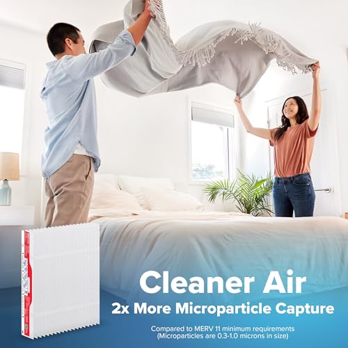 Image of Filtrete 20x25x4 Refillable Air Filter replacement, MPR 1000, MERV 11, Allergen Defense, 2 Pack, use with reusable air filter frame of Filtrete Refillable Air Filter Kit 20x25x4, for HVAC, Furnace, AC