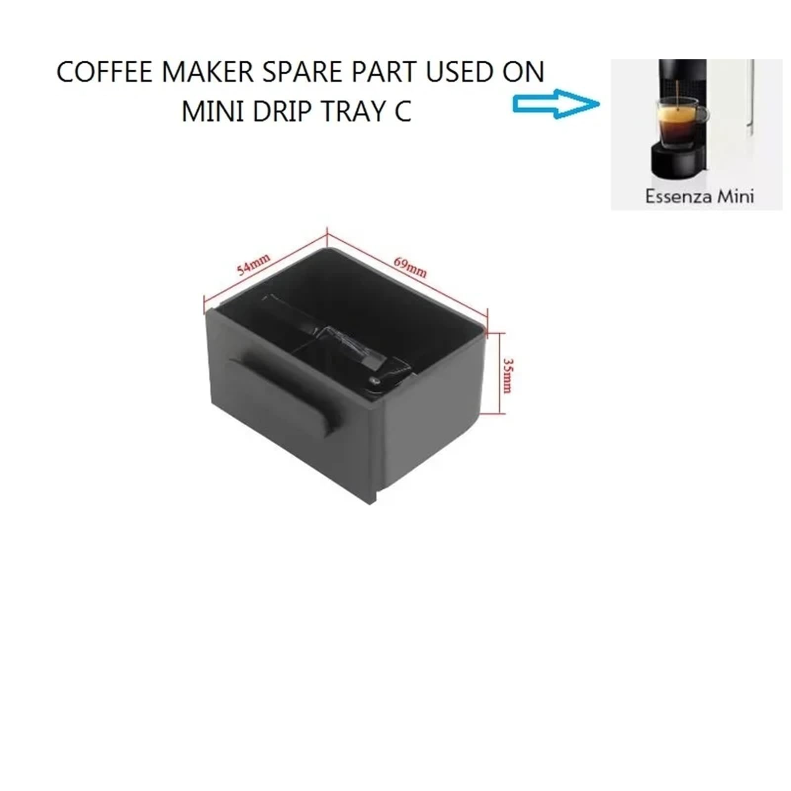 Compatibile Con Essenza, Compatibile Con NESPRESSO, Mini C30 RICAMBIO Vassoio Raccogligocce/Contenitore For Capsule Mayo(SETC)