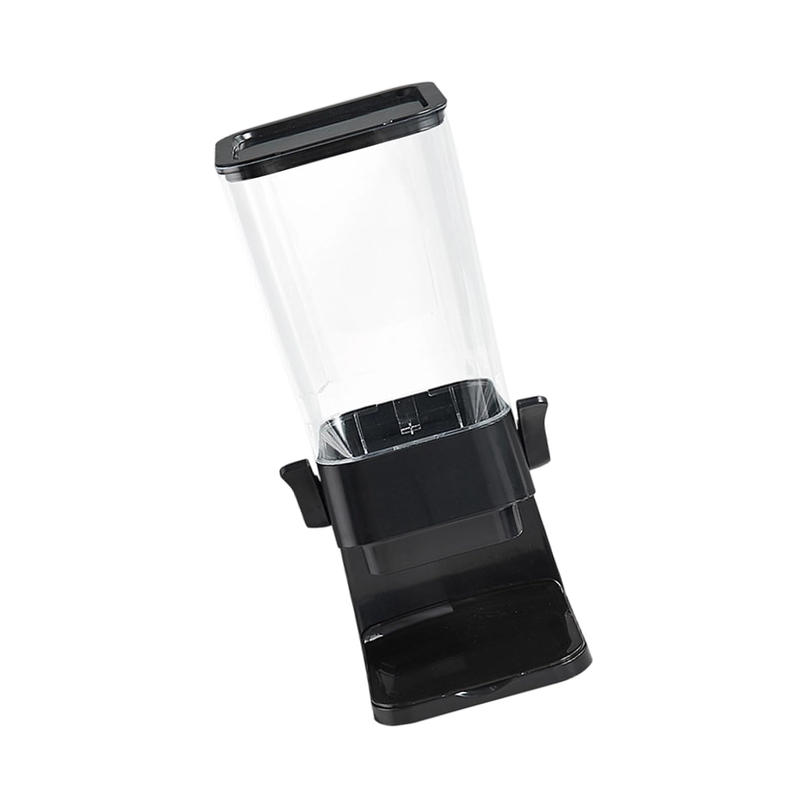 Avejjbaey Clear Grains Storage Bin with Tight Seal 5.5 Liter Bulks Dry Food Container for Rice Beans Clear Dry Food Container